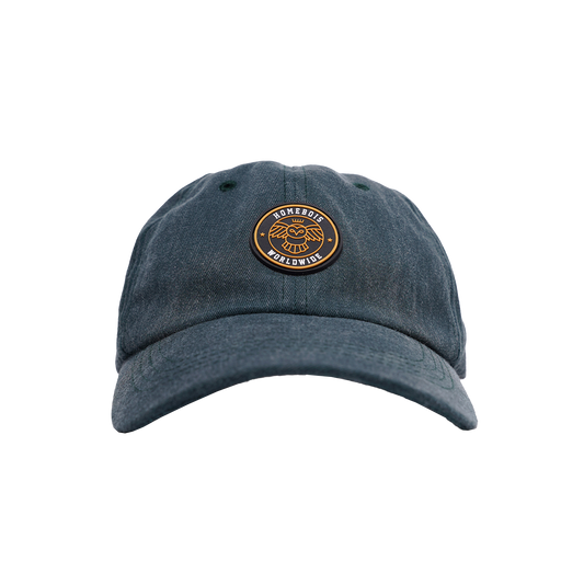 HOMEBOIS RUBBER PATCH HAT [GREEN WASH]